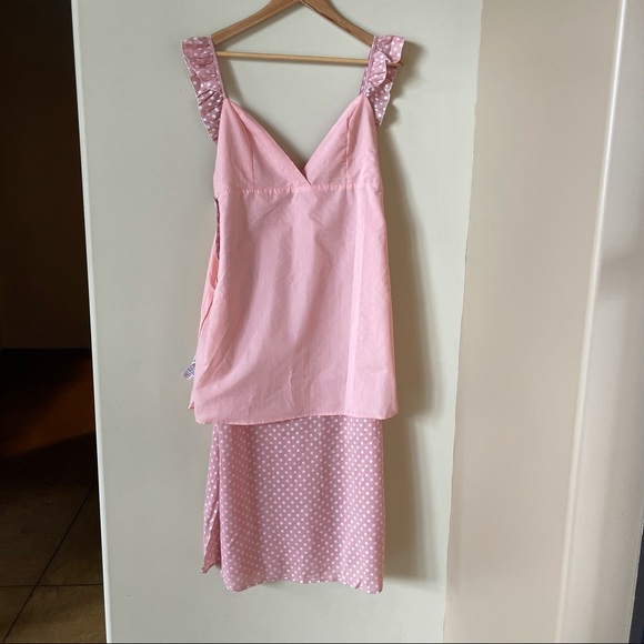 English Factory, PINK POLKA DOT MIDI DRESS, Large - Picture 14 of 15